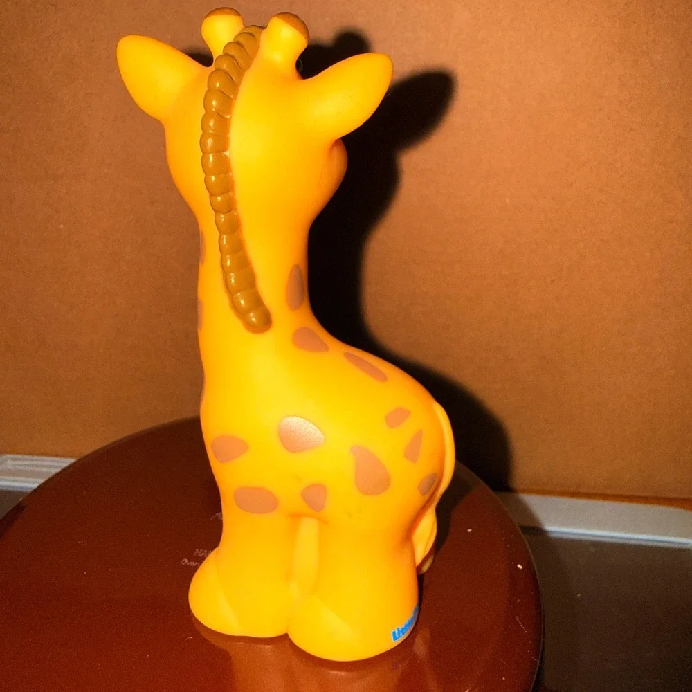 Fisher-Price Little People Giraffe Kids One Size Yellow Excellent Zoo Animal Toy